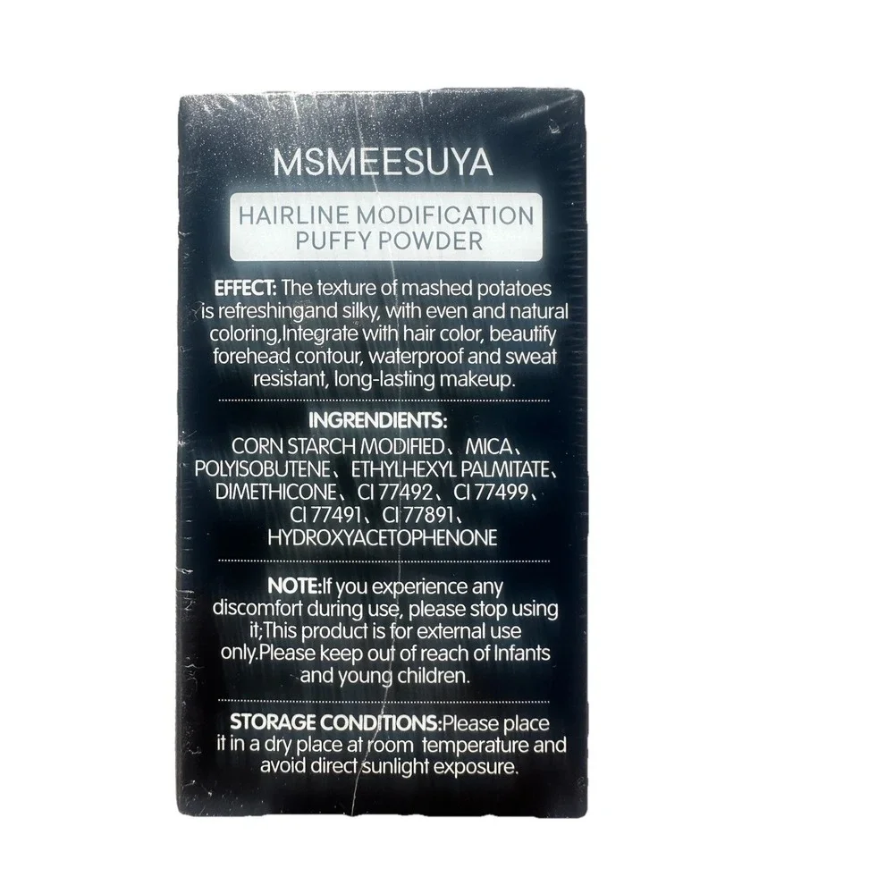MSMEESUYA Hairline Shadow Powder 05 Light Blonde Root Touch Up Waterproof 4g‎